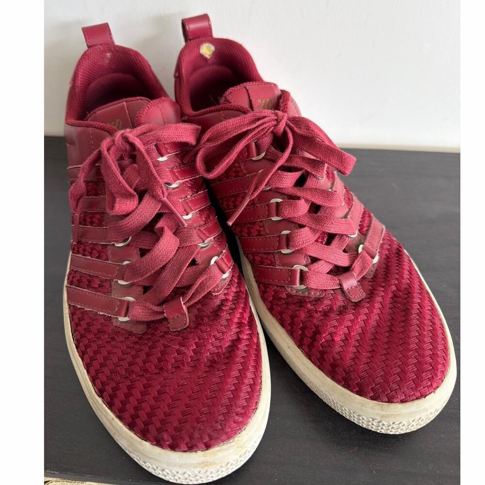 K-Swiss Donovan WVN "Vineyard Wine" Deep Burgundy Size 10